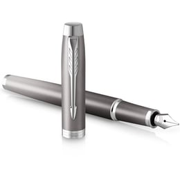 Ручка перьевая Parker IM Rituals Grey CT FP F + Пакет Parker Rituals