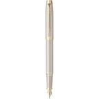 Ручка перьевая Parker IM Professionals Monochrome Champagne FP F