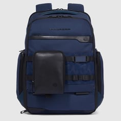 Дорожній рюкзак для ноутбука 15,6″ Piquadro FX (FX) Blue CA6318FXBM_BLU