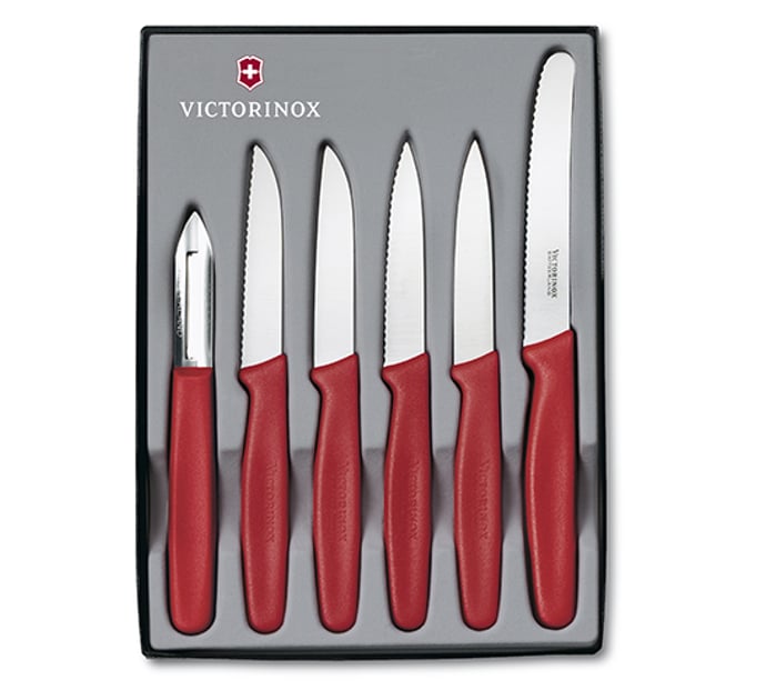 Набор (5 ножей, овощечистка) Victorinox STANDARD Paring Set 5.1111.6