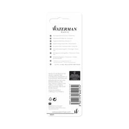 Стрижень Waterman кульковий чорний М (у блістері)