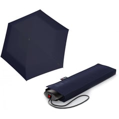 Парасолька механічна Knirps AS.050 Slim Medium Manual/Navy Kn95 9050 1201