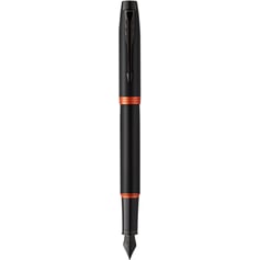 Ручка перова Parker IM Professionals Vibrant Rings Flame Orange BT FP F