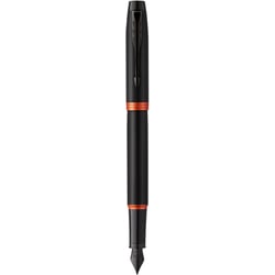 Ручка перьевая Parker IM Professionals Vibrant Rings Flame Orange BT FP F