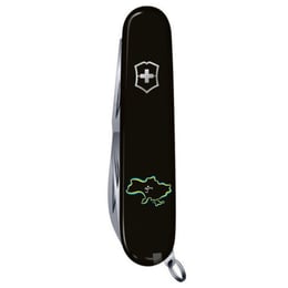 Швейцарский складной нож 91мм Victorinox HUNTSMAN UKRAINE 1.3713.3_T1290u