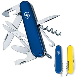 Швейцарський складаний ніж Victorinox CLIMBER UKRAINE 1.3703.2.8