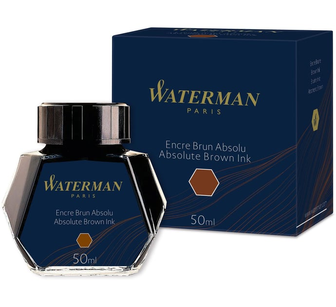 Чернила Waterman коричневые