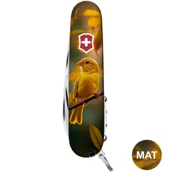 Швейцарський складаний ніж 91мм Victorinox SPARTAN UKRAINE 1.3603.7.T3170pw