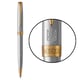 Ручка кулькова Parker SONNET UKRAINE Stainless Steel GT BP Тризуб білий