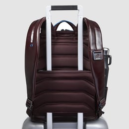 Рюкзак для ноутбука 14″ Piquadro BLUE SQUARE (B2) Cognac CA3214B2_MO