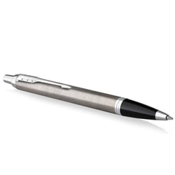 Подарунковий набір Parker IM Stainless Steel CT FP+BP (ручка-перо + кулькова + чохол)
