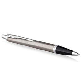 Подарочный набор Parker IM Stainless Steel CT FP+BP (ручка-перо + шариковая + чехол)