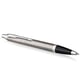 Подарунковий набір Parker IM Stainless Steel CT FP+BP (ручка-перо + кулькова + чохол)