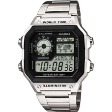 Часы 42 мм Casio STANDARD Digital AE-1200WHD-1AVEF
