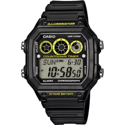 Мужские часы Casio STANDARD Digital Cwae-1300wh-1avef