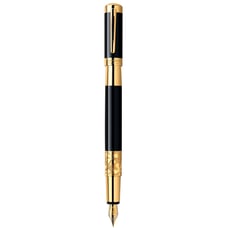 Ручка перова Waterman ELEGANCE Black GT FP18 F