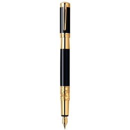 Ручка перова Waterman ELEGANCE Black GT FP18 F