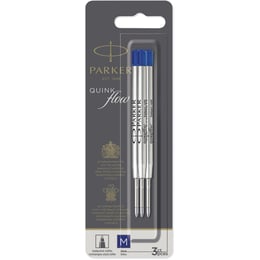 Стержень Parker QuinkFlow шариковый синий M (3 шт)