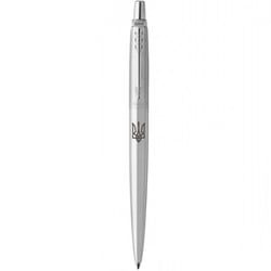 Ручка шариковая Parker JOTTER UKRAINE Stainless Steel CT BP Трезубец