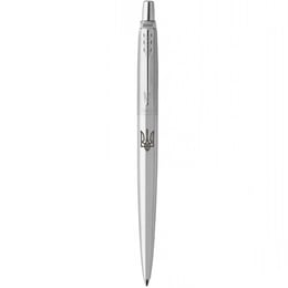 Ручка кулькова Parker JOTTER UKRAINE Stainless Steel CT BP Тризуб