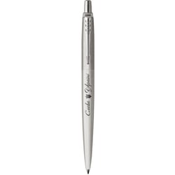 Ручка шариковая Parker JOTTER UKRAINE Stainless Steel CT BP Трезубец Слава Україні