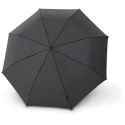 Зонт механический Knirps C.041 Chrome Matt Small Manual/Melange Black Kn95-8041-4119