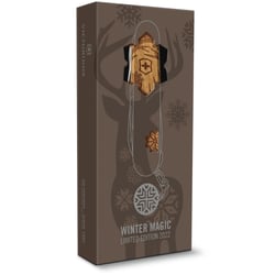 Швейцарський складаний ніж 91мм Victorinox SUPER TINKER Winter Magic SE 1.4701.63E1