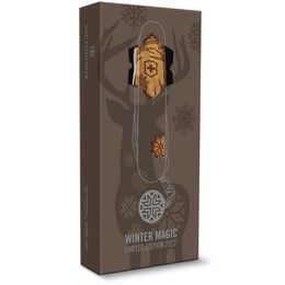 Швейцарський складаний ніж 91мм Victorinox SUPER TINKER Winter Magic SE 1.4701.63E1