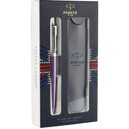 Набір Parker JOTTER Victoria Violet CT BP (кулькова ручка та чохол)