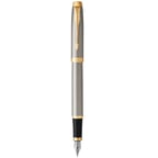 Ручка перова Parker IM Brushed Metal GT FP M