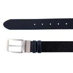Ремень двусторонний Piquadro BLUE SQUARE (B2) Black-Blue CU6280B2_NBL