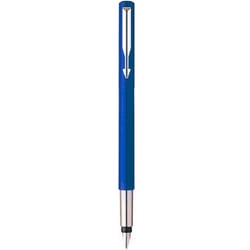 Ручка перова Parker VECTOR Blue FP M + Картриджі Parker Quink /5шт. (блістер)
