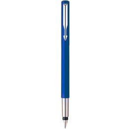 Ручка перьевая Parker VECTOR Blue FP M + Картриджи Parker Quink /5шт (блистер)