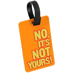 Адресна бирка Travelite ACCESSORIES Orange No It's Not Yours TL000015-923