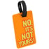 Адресна бирка Travelite ACCESSORIES Orange No It's Not Yours TL000015-923