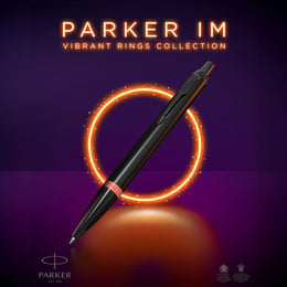 Ручка шариковая Parker IM Professionals Vibrant Rings Flame Orange BT BP