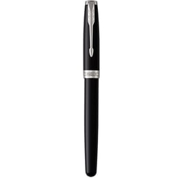 Ручка перьевая Parker SONNET Black Lacquer CT FP F