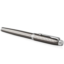 Ручка роллерная Parker IM Premium Dark Espresso Chiselled CT RB