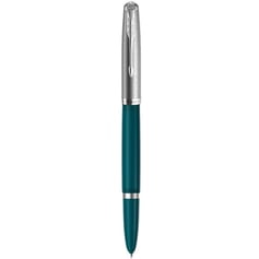 Ручка перова Parker PARKER 51 Teal Blue CT FP F