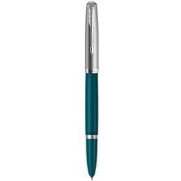 Ручка перьевая Parker PARKER 51 Teal Blue CT FP F