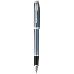 Ручка перова Parker IM Light Blue Grey CT FP F