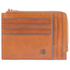 Картхолдер з монетницею Piquadro BLUE SQUARE (B2S) Tobacco PU1243B2SR_CU
