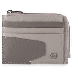 Картхолдер з монетницею Piquadro AKRON (AO) Grey PP4822AOR_GR
