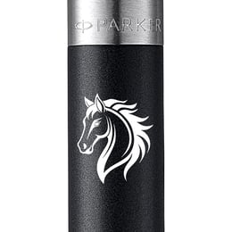 Ручка кулькова Parker JOTTER ZODIAC Bond Street Black CT BP Вогняний кінь
