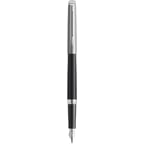 Ручка перьевая Waterman HEMISPHERE Essentials Metal & Black Lacquer CT FP F
