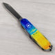 Швейцарский складной нож 91мм Victorinox CLIMBER UKRAINE 1.3703.7.T3100pw