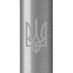 Ручка шариковая Parker IM UKRAINE Stainless Steel CT BP Трезубец белый