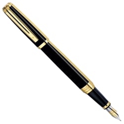 Ручка перова Waterman EXCEPTION Night/Day Gold GT FP F