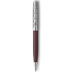 Ручка шариковая Parker SONNET Metal & Red Lacquer CT BP