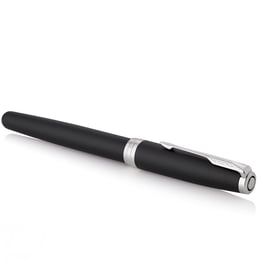 Ручка перьевая Parker SONNET Matte Black Lacquer CT FP F